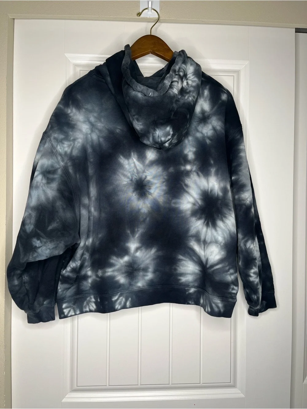 Nike Court Challenge Tennis Tie Dye Pullover Hoodie Womens Size Medium Athletic